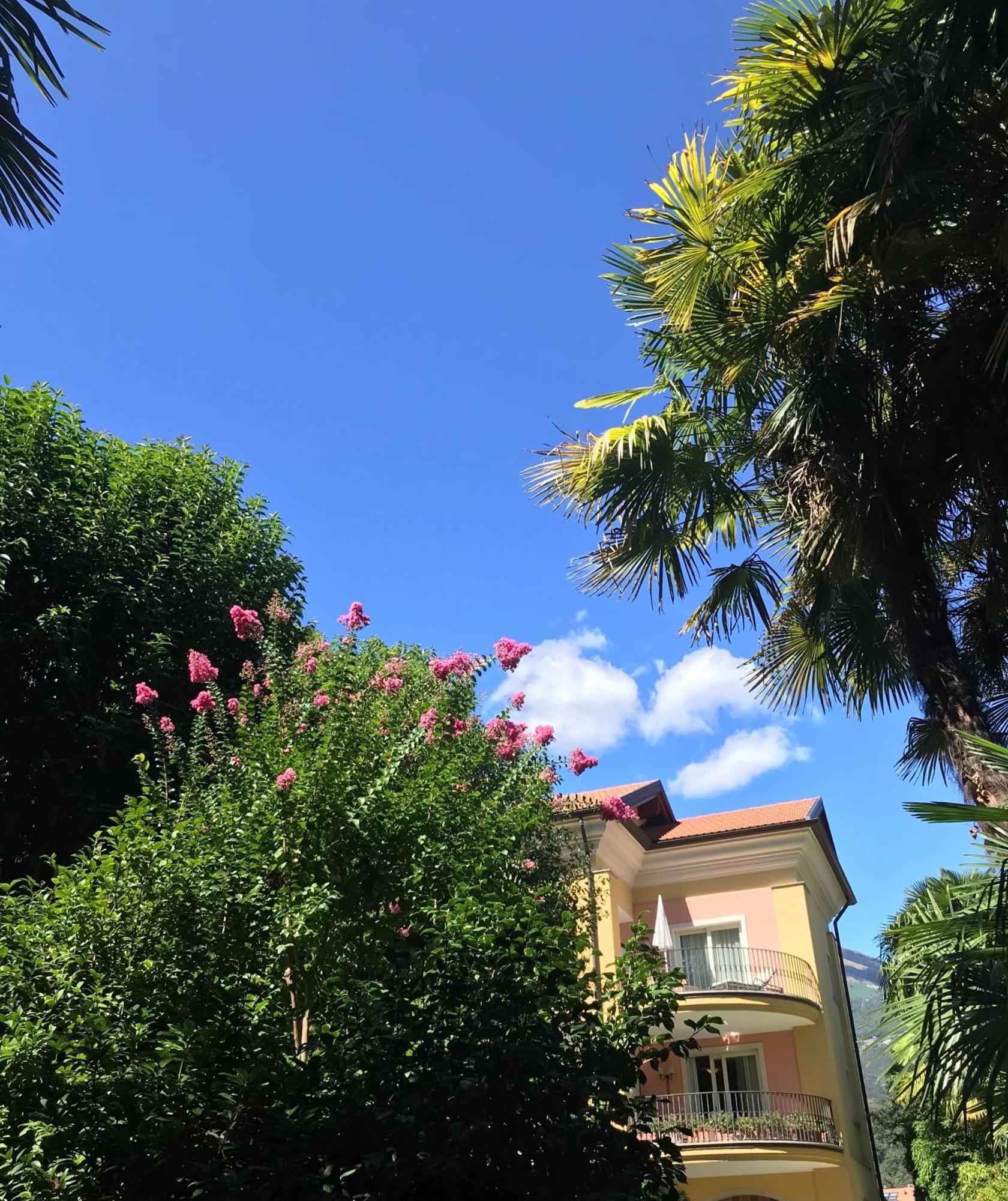 Villa Palmira Kinderfreies Hotel Cannobio Kültér fotó
