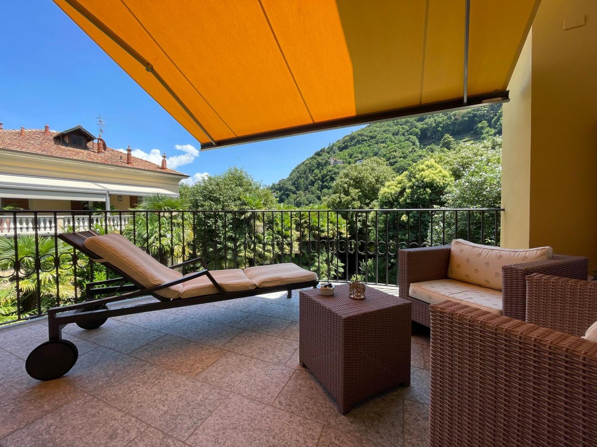 Villa Palmira Kinderfreies Hotel Cannobio Kültér fotó